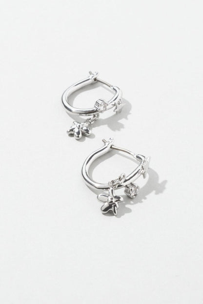 GOLDY Flower motif Earrings