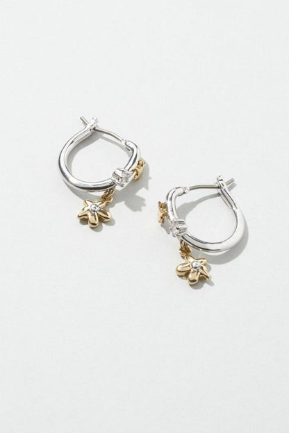 GOLDY Flower motif Earrings