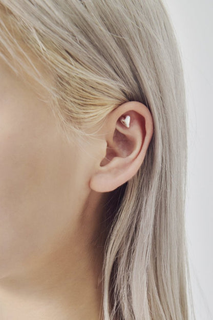 GOLDY petite heart earrings