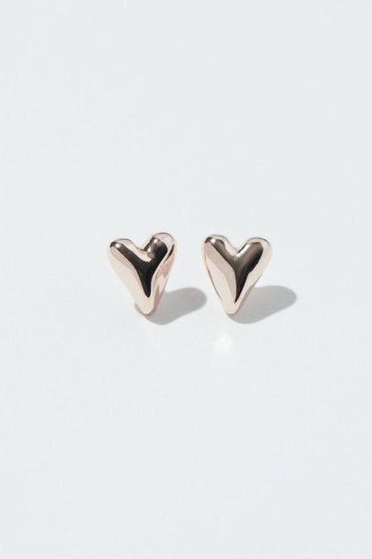GOLDY petite heart earrings
