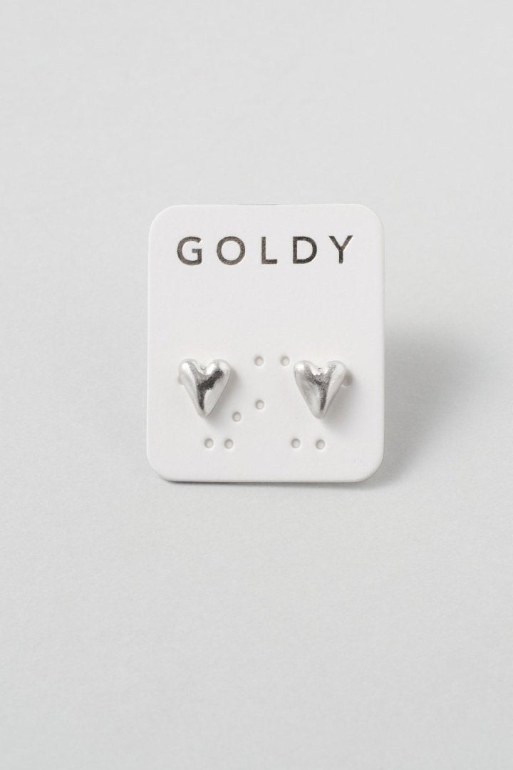 GOLDY petite heart earrings
