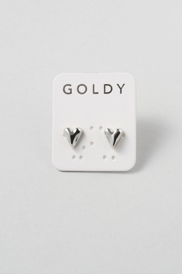 GOLDY petite heart earrings