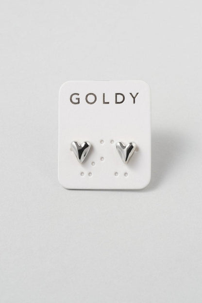 GOLDY petite heart earrings