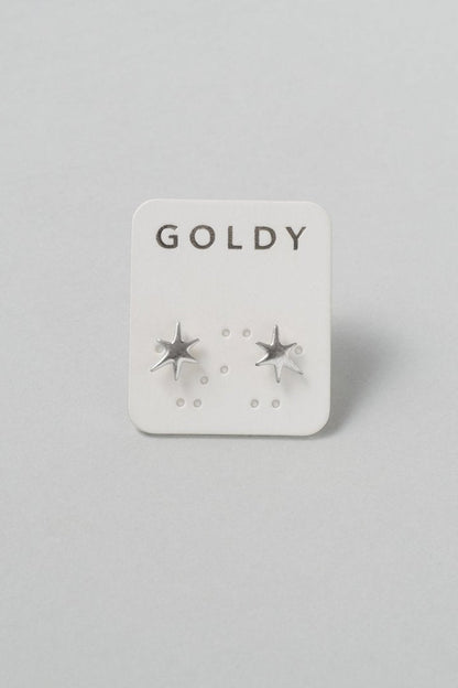 GOLDY petite star earrings
