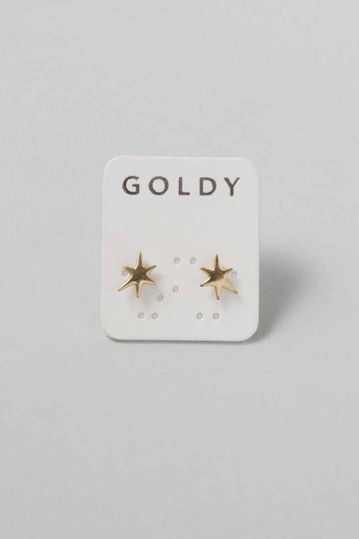 GOLDY petite star earrings
