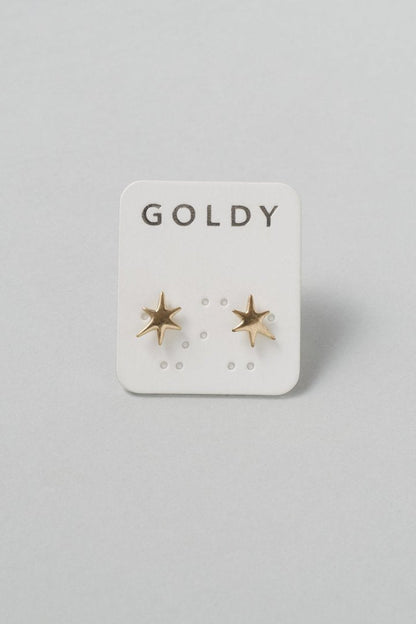 GOLDY petite star earrings