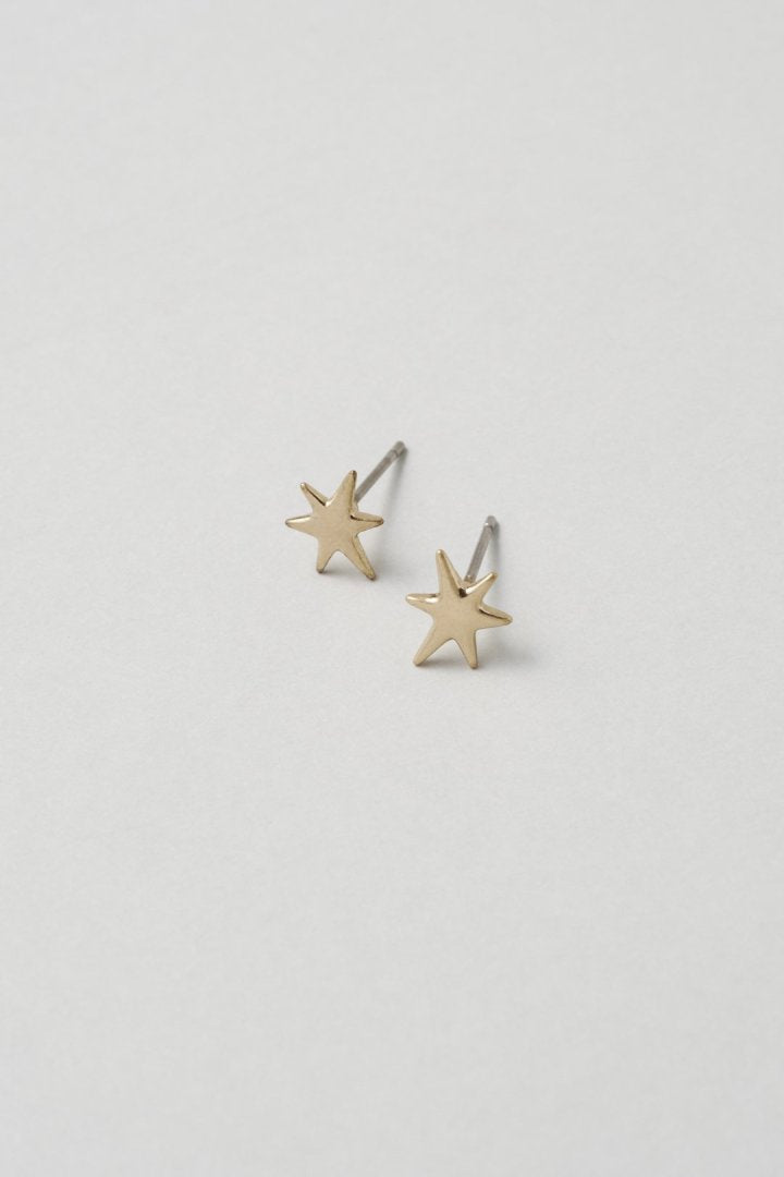 GOLDY petite star earrings