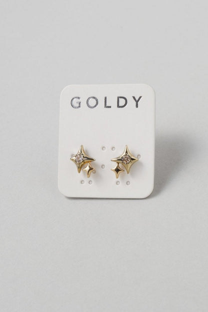 GOLDY petite gleam earrings