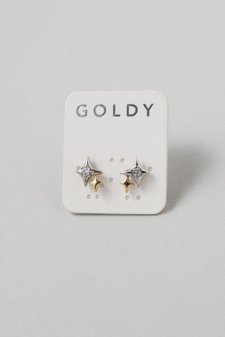 GOLDY petite gleam earrings