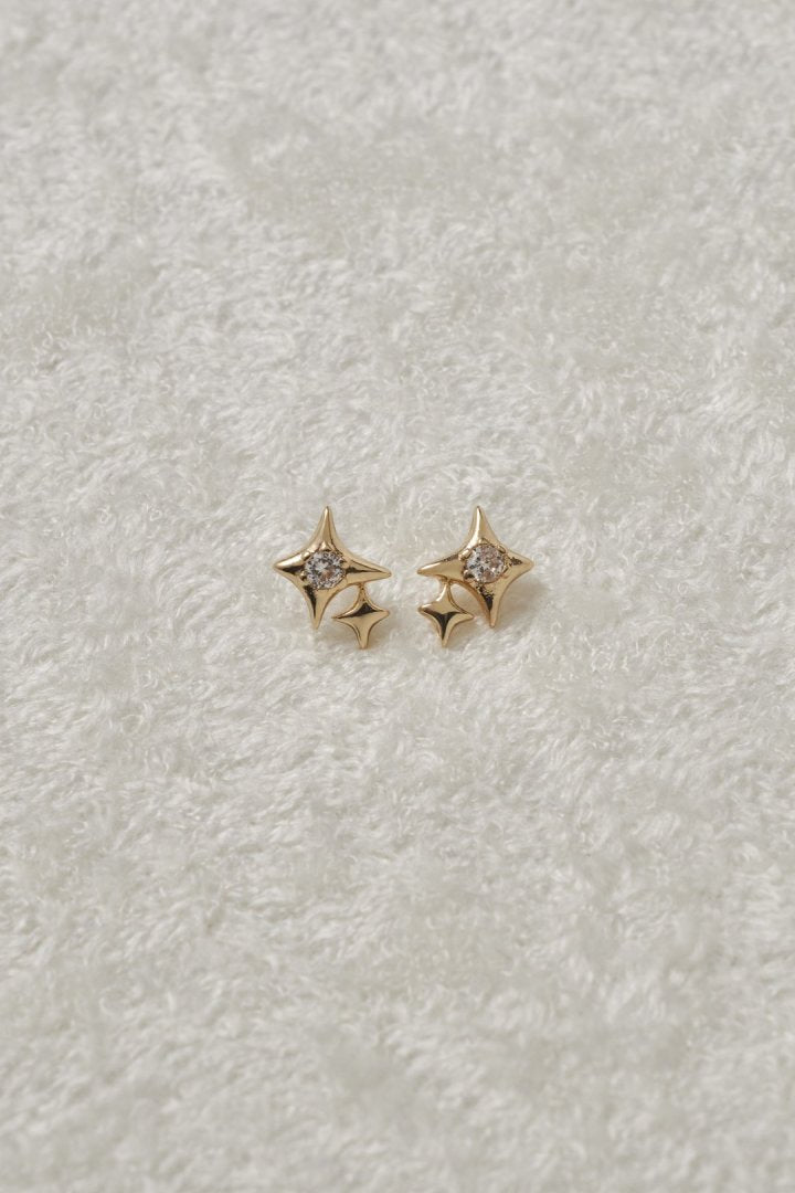 GOLDY petite gleam earrings