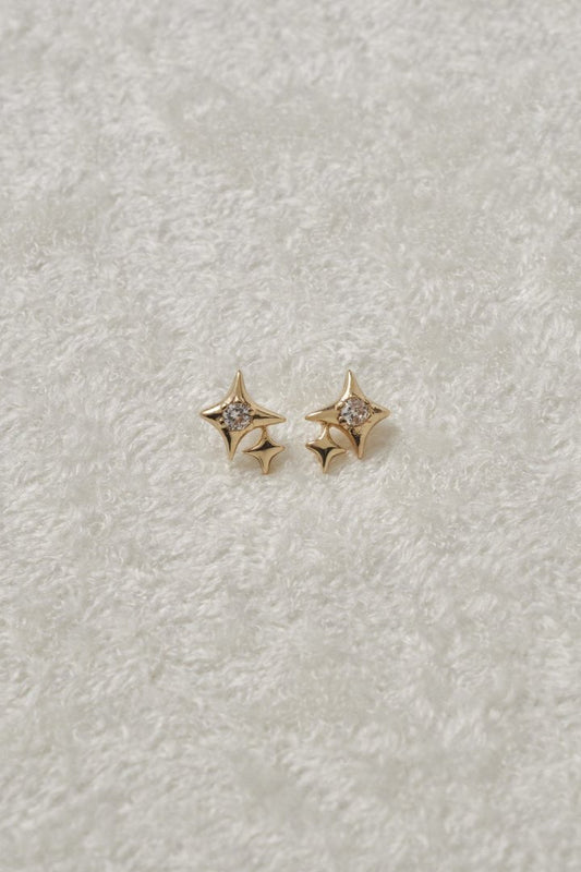 GOLDY petite gleam earrings
