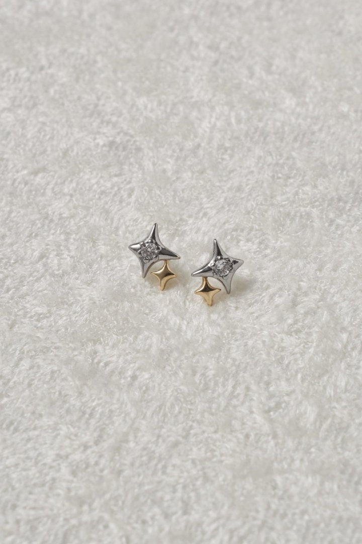 GOLDY petite gleam earrings