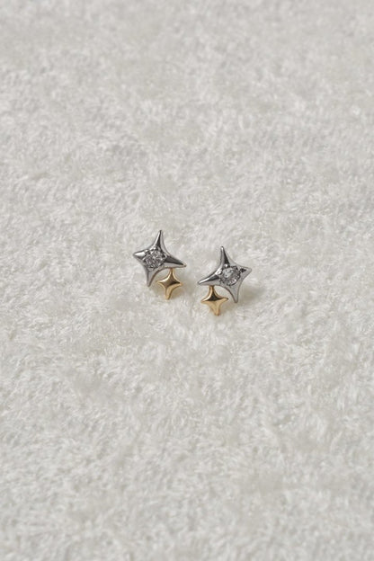 GOLDY petite gleam earrings