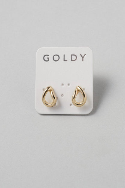 GOLDY petite nuance drop earrings