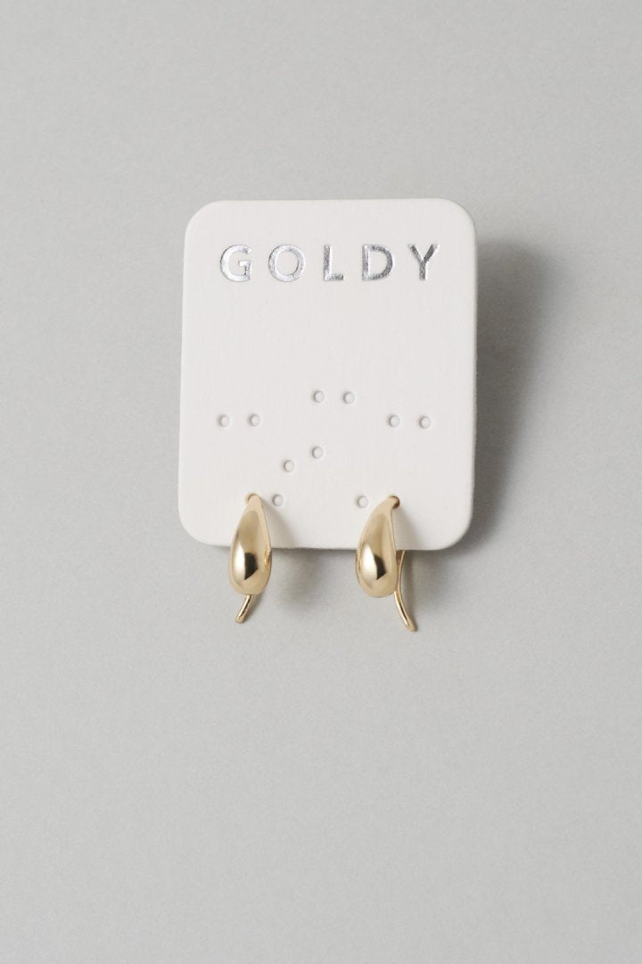 GOLDY petite drop earrings