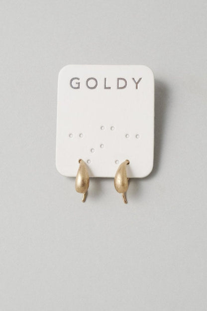 GOLDY petite drop earrings