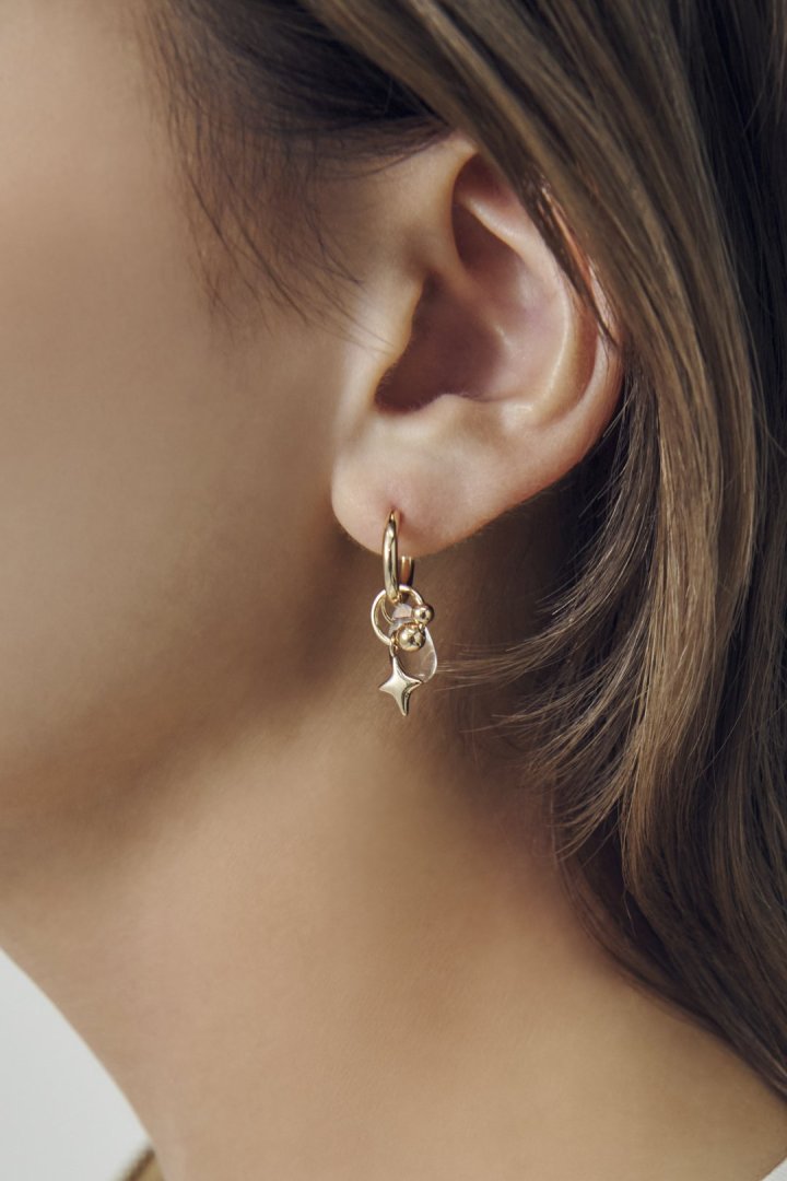 GOLDY Twinkle Bloom earrings