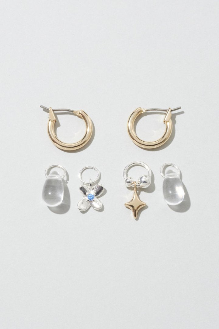 GOLDY Twinkle Bloom earrings
