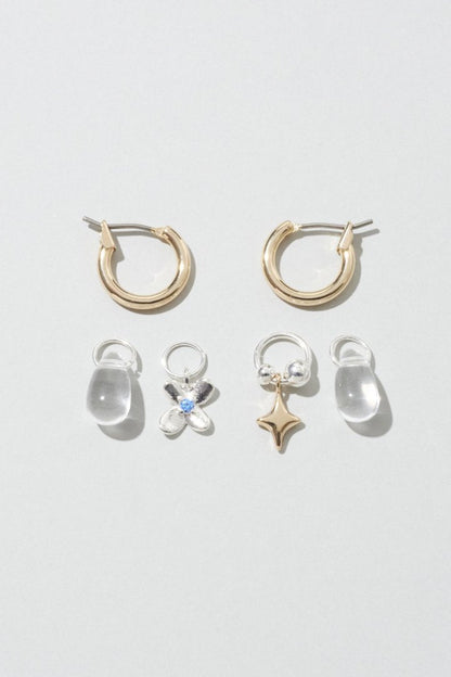 GOLDY Twinkle Bloom earrings