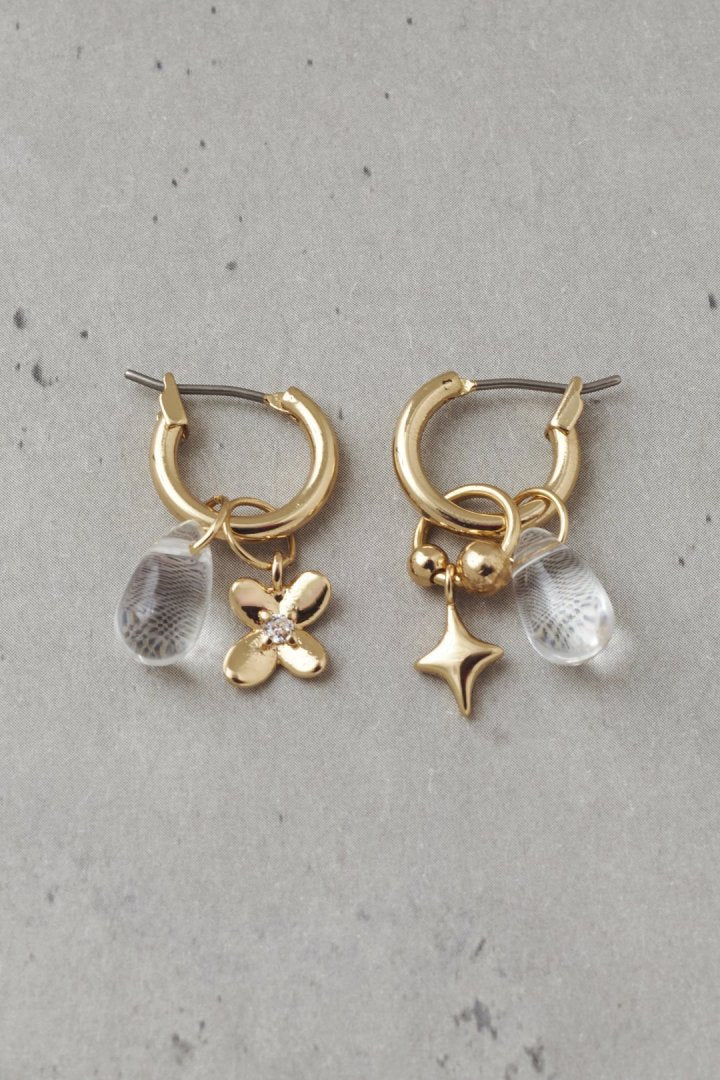 GOLDY Twinkle Bloom earrings