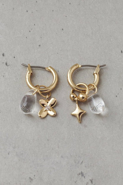 GOLDY Twinkle Bloom earrings