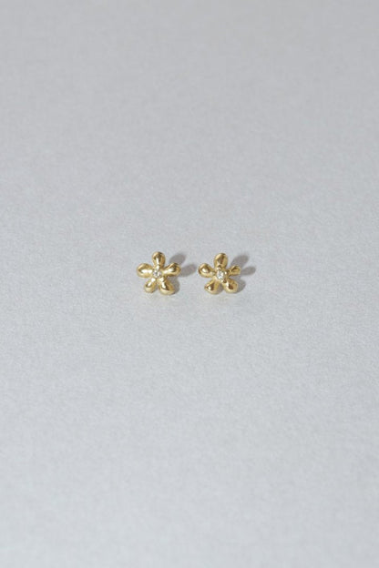 GOLDY プチ フラワー ステンレス ピアス - Image 14
