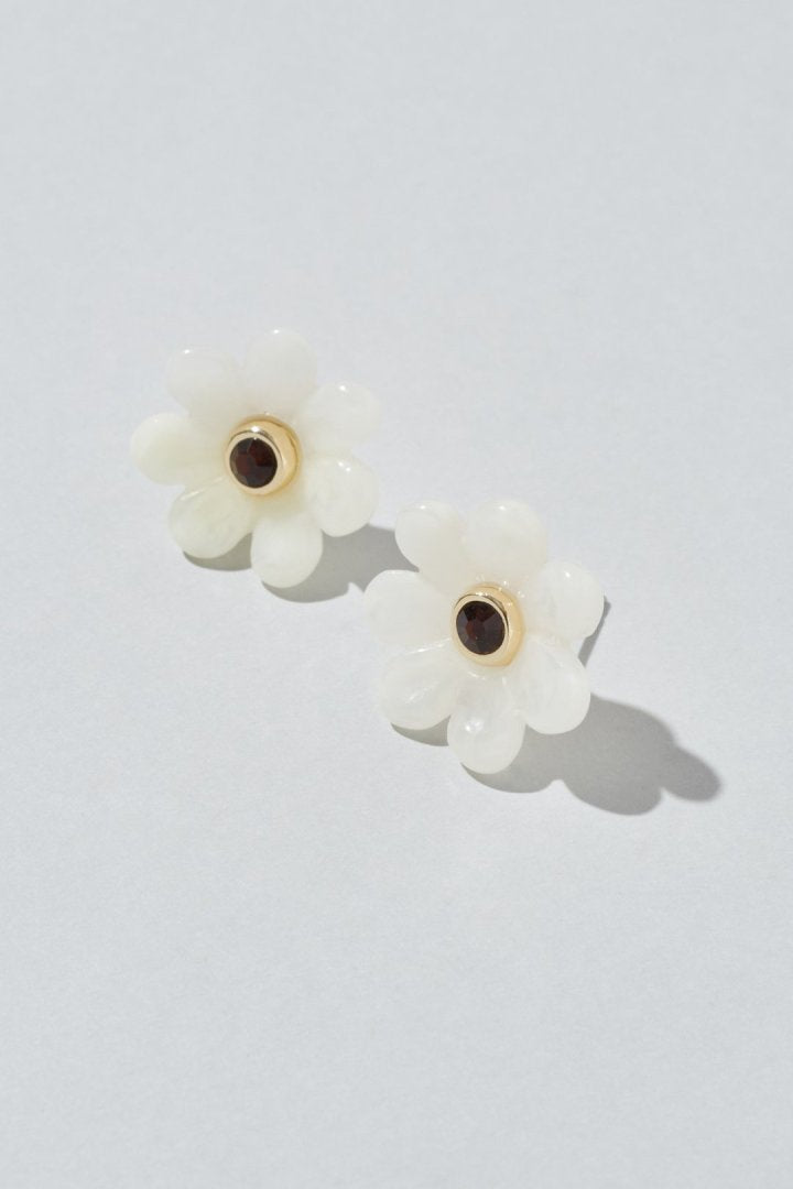 GOLDY puffy bloom earrings - Image 5