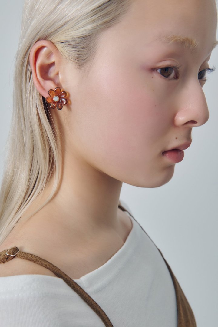 GOLDY puffy bloom earrings - Image 10