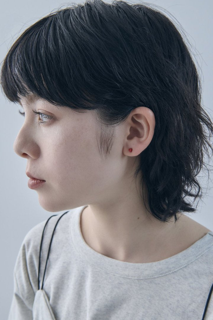 GOLDY プチ カラー ハート ピアス - Image 7
