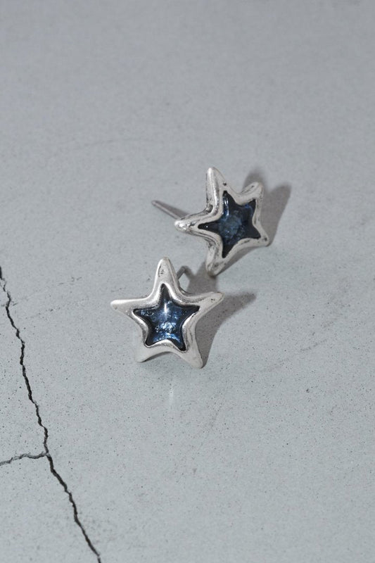 GOLDY vintage color star earrings - Image 14