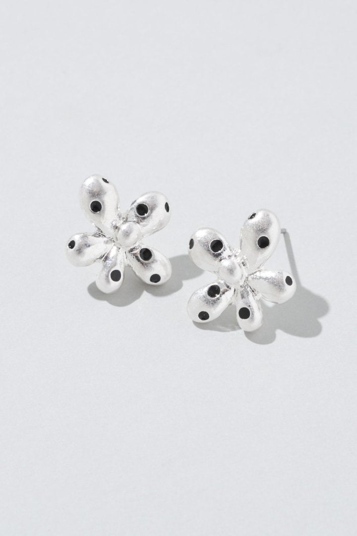 GOLDY 波點花花 earrings - Image 4