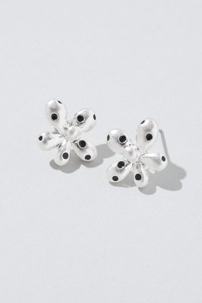 GOLDY 波點花花 earrings - Image 4