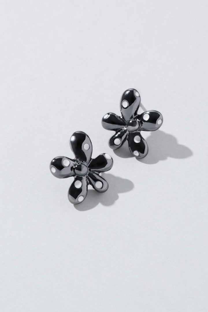 GOLDY 波點花花 earrings - Image 5