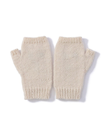 BEAMS BOY 100%羊毛花花刺繡手套