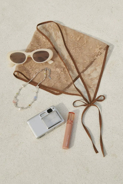 GOLDY 多way玫瑰三角巾