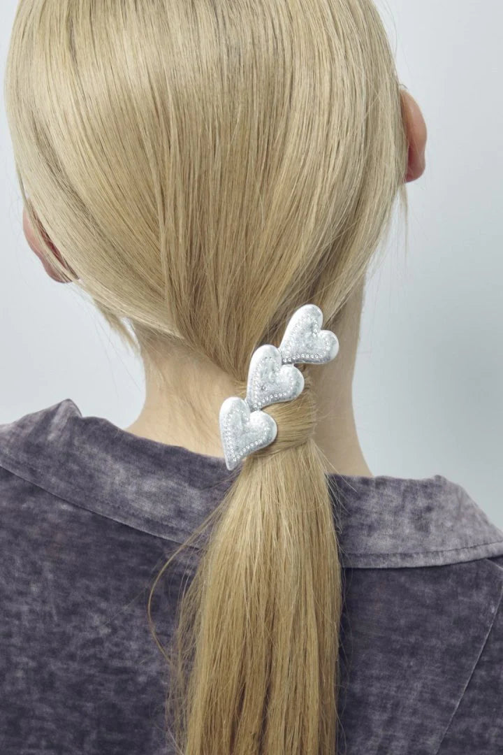 GOLDY heart hairclip