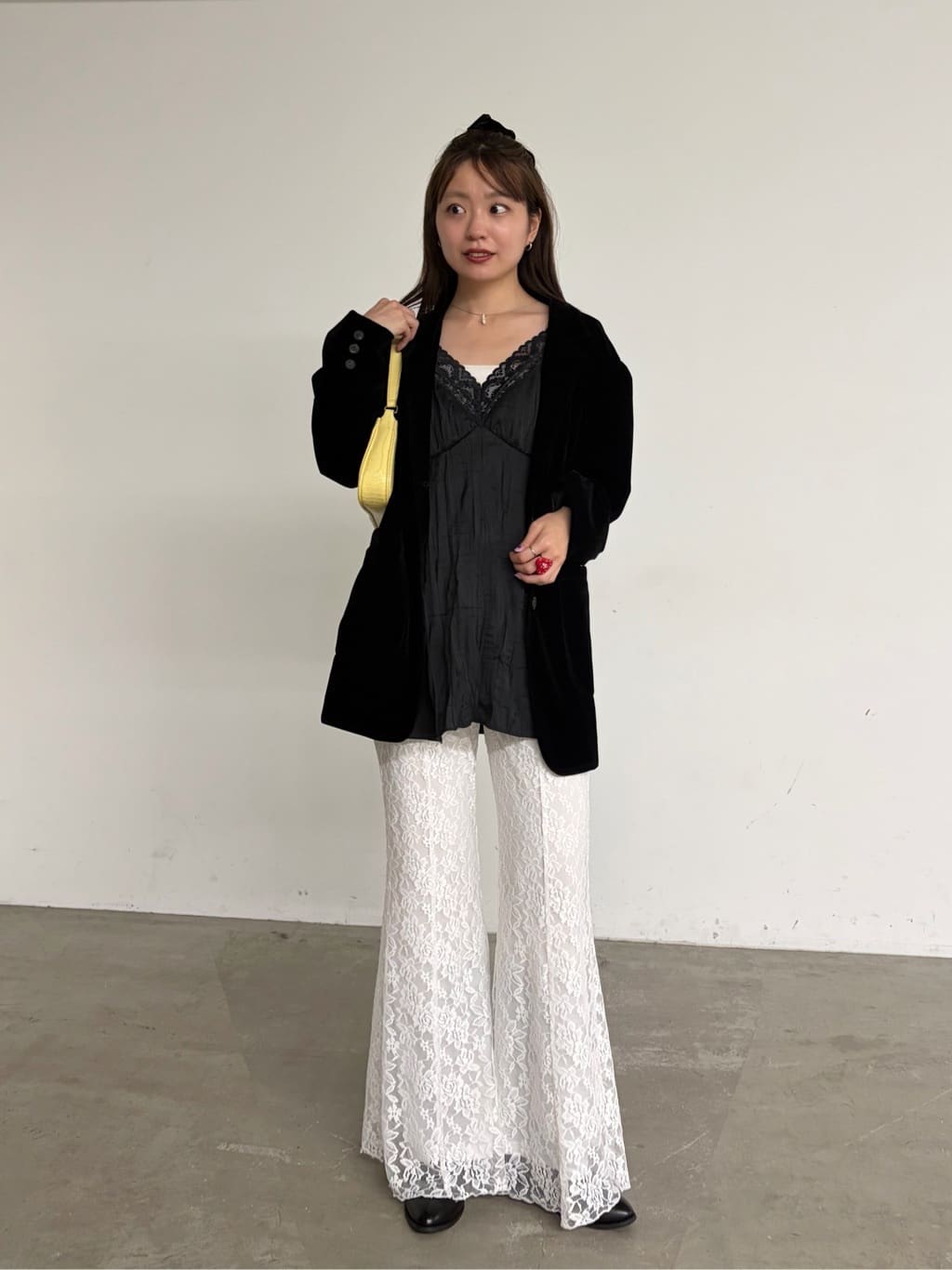 Kastane Lace / Velour flare pants - Image 24