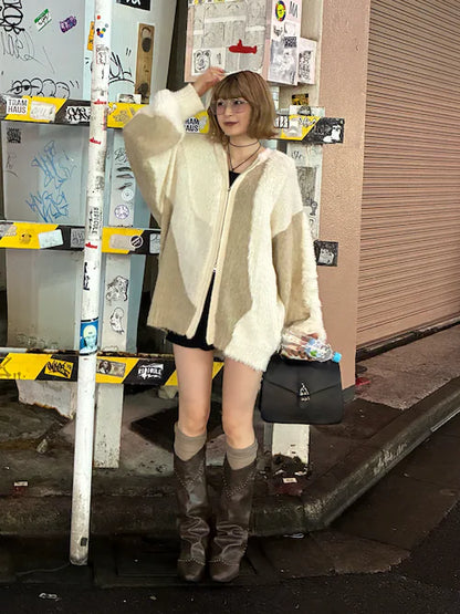 2way 雙拉鍊拼接外套