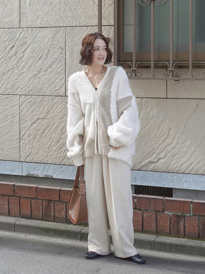 2way 雙拉鍊拼接外套