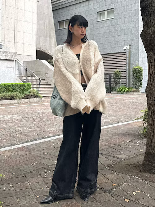 2way 雙拉鍊拼接外套