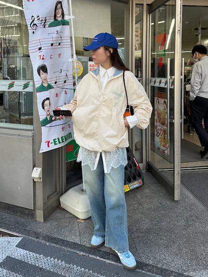 Half Zip Nylon Pullover