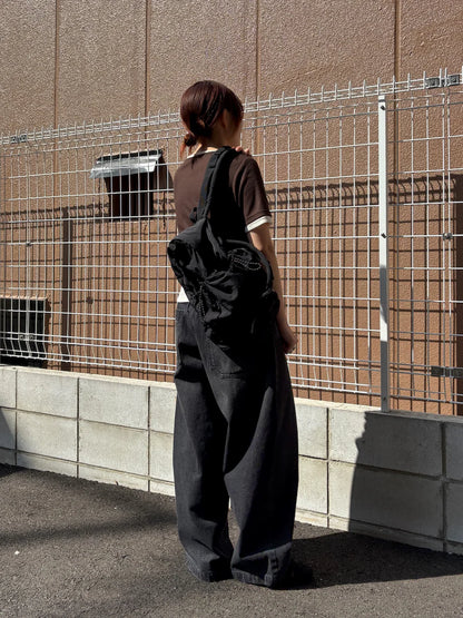 KBF 假2件 Two-tone Henley neck tee
