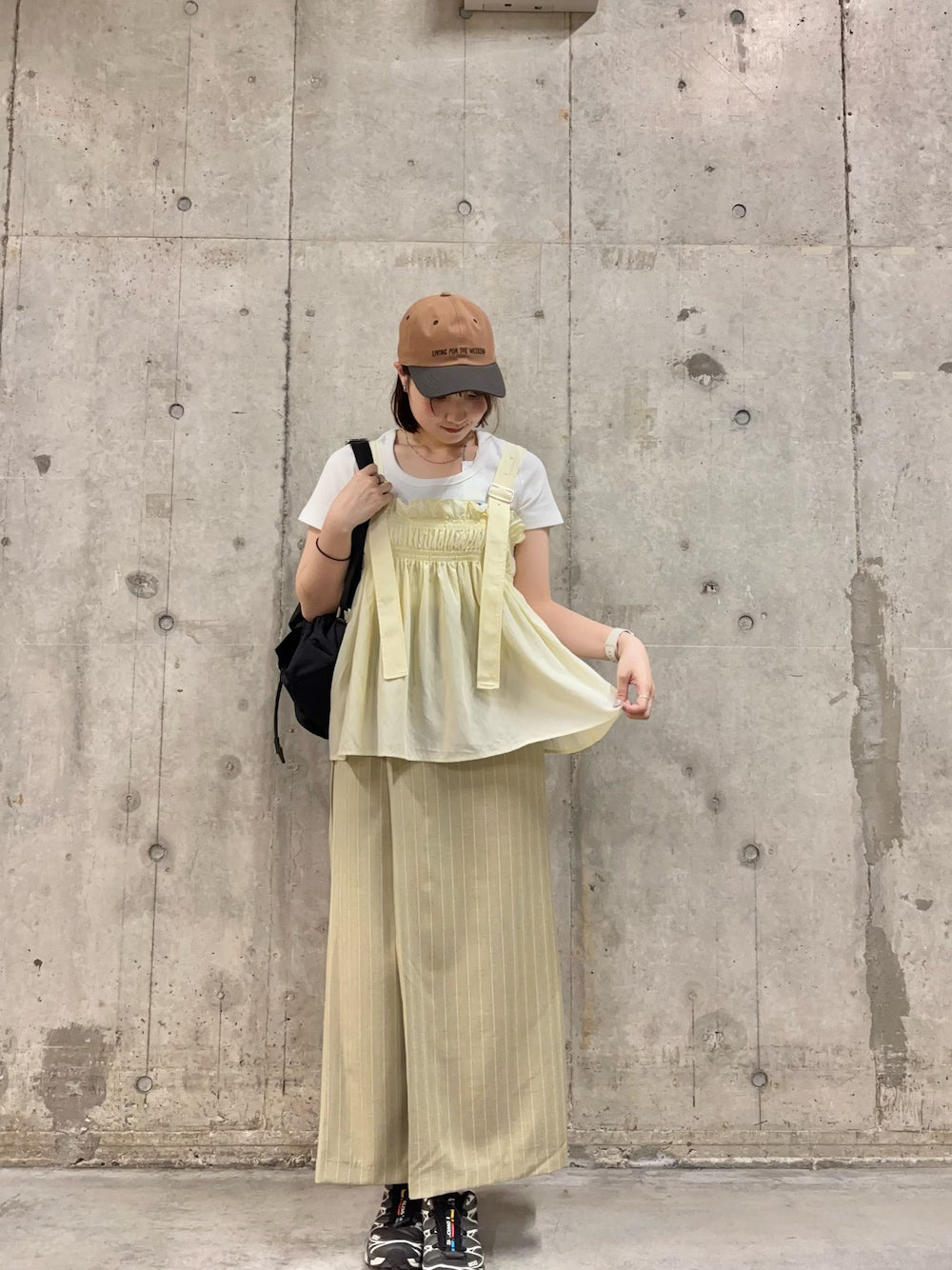 KBF Frilled gathered bustier