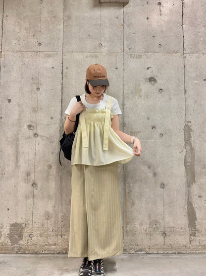 KBF Frilled gathered bustier
