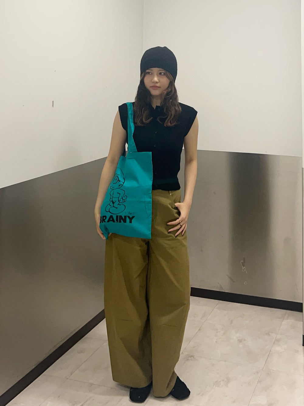 KBF 無袖針織Top