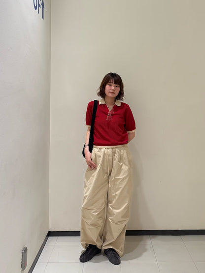 KBF Layered-look knit shirt