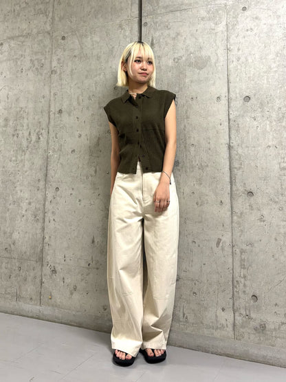 KBF 無袖針織Top