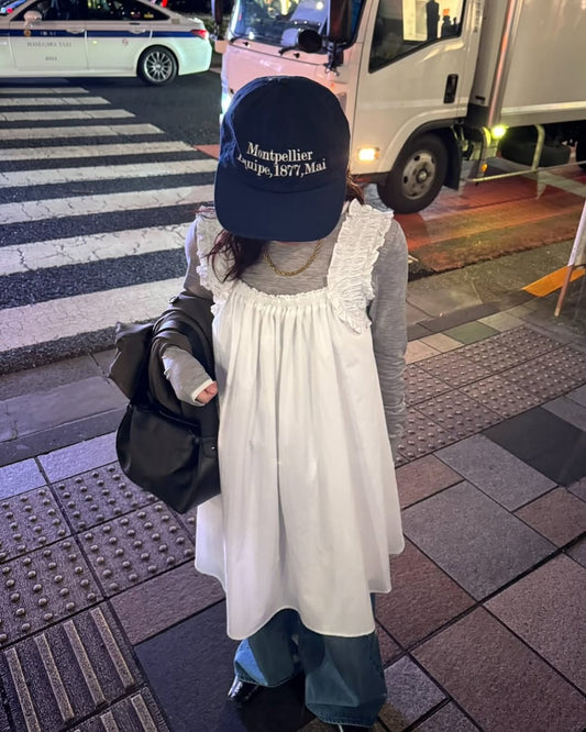 [現貨] umm. By Discoat 荷葉邊肩帶mini ops