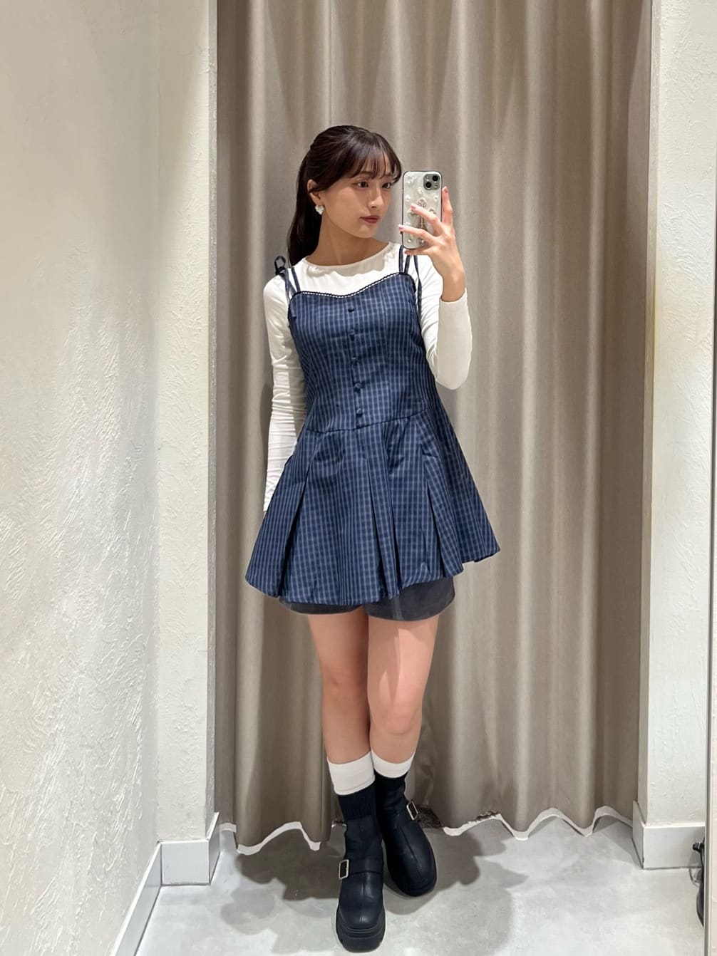 Kastane Pleated mini dress - Image 40