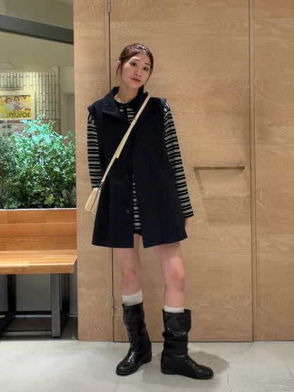 Kastane Lace Vest + 立領袖可拆風嬲 - Image 66